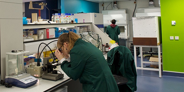 student in environmental lab 600x300