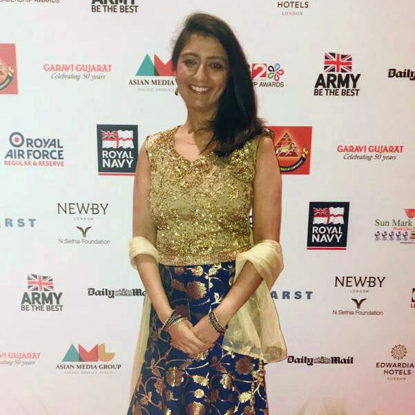 mamta singhal smiles at the camera, at diversity event