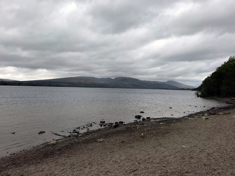 The shores of Loch Lomond, Scotland