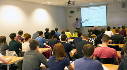 students in a lecture