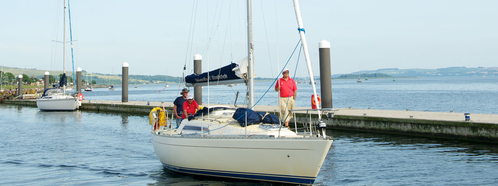 catalina yacht in the harbour