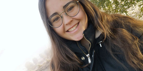 Rocío López Pérez smiling at the camera