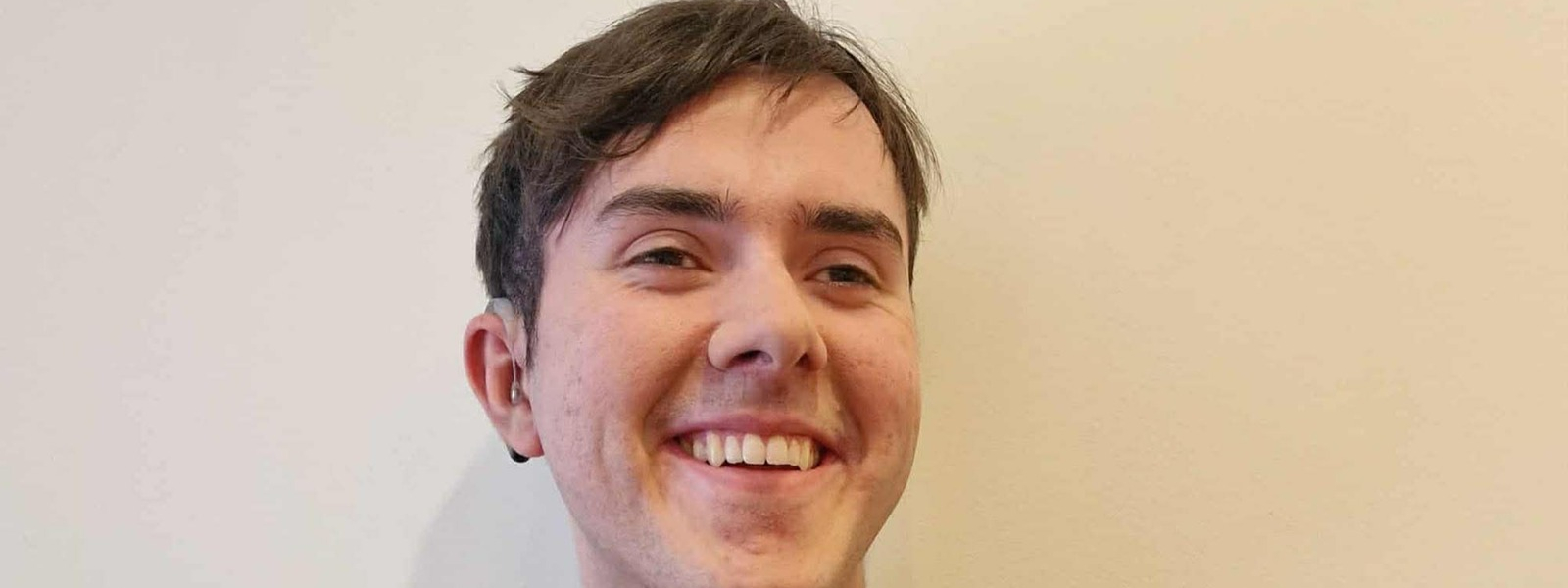 Photo of Creative Writing student Andrew Pettigrew