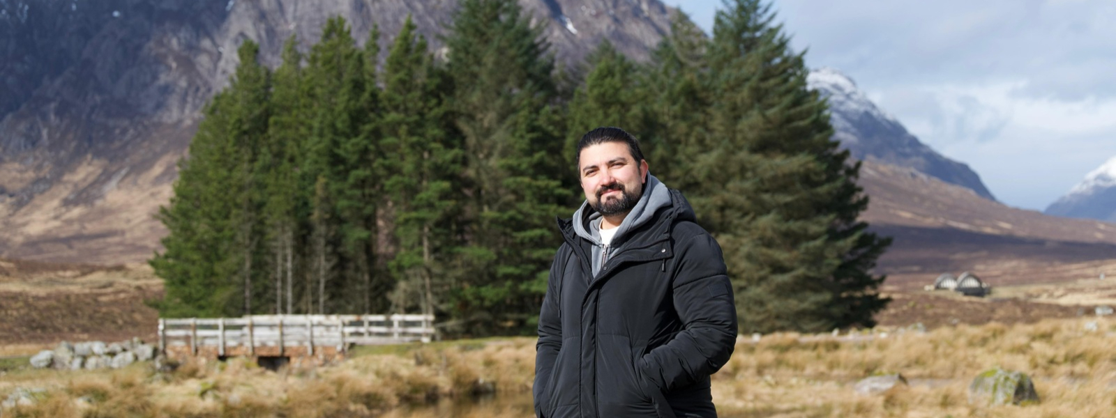 Photo of Education student Hasim Turkoglu
