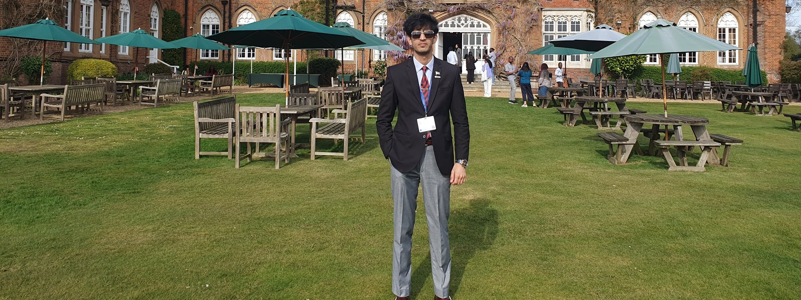 Photo of Diplomacy & International Security student Saad Khalil