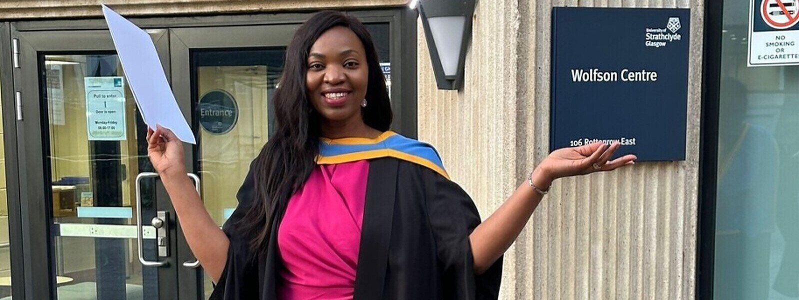 Diplomacy graduate Adaeze Anene-Osakwe