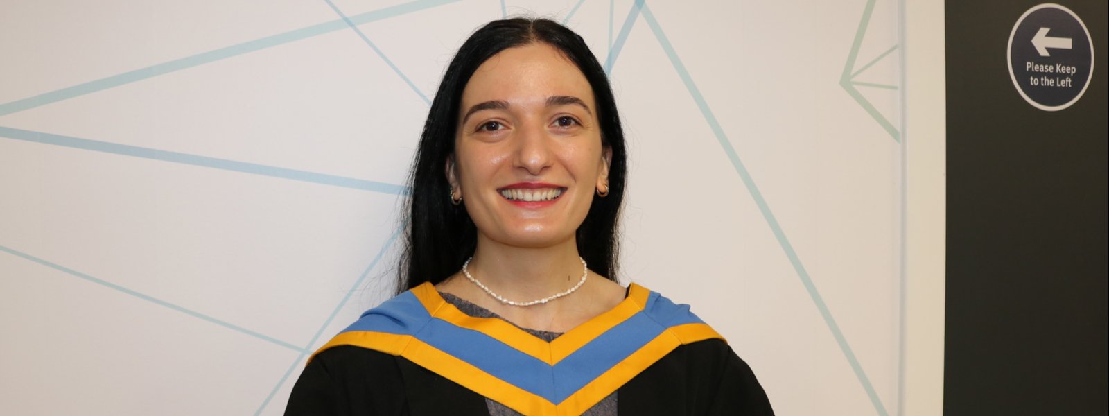 Photo of Politics graduate Nino Shanshashvili
