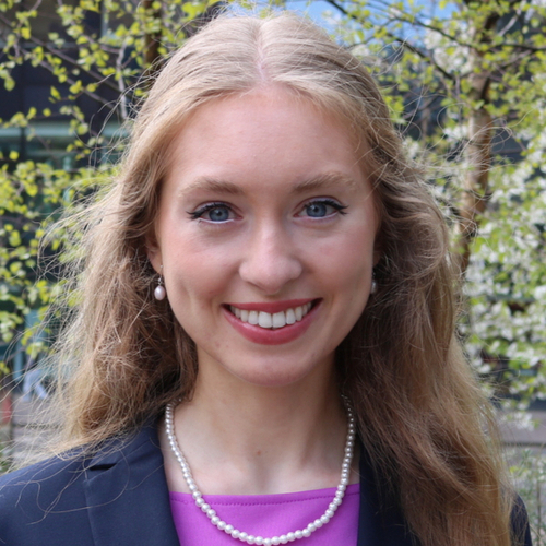 Photo of MLitt Creative Writing student Chaney McCorquodale