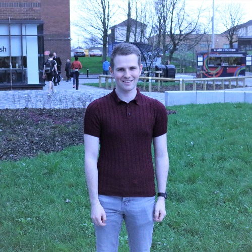 PGDE student Connor Niven