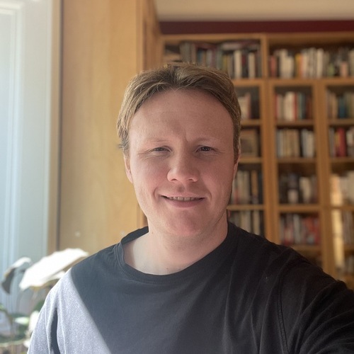 Photo of PhD student Andrew Currie