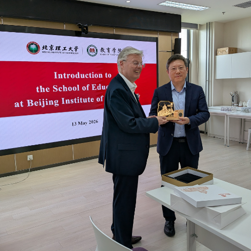 Prof, Ian Rivers and Prof. Tian SONG