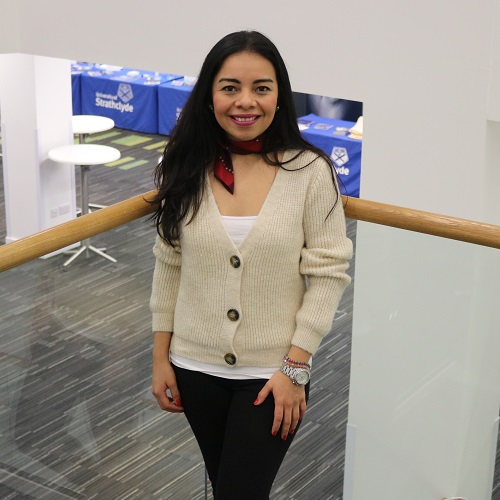 MSc International Relations Law & Security student Luisa Yax Valle