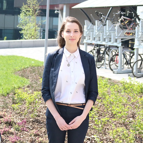 MSc International Relations Law & Security student Oksana Makarenko