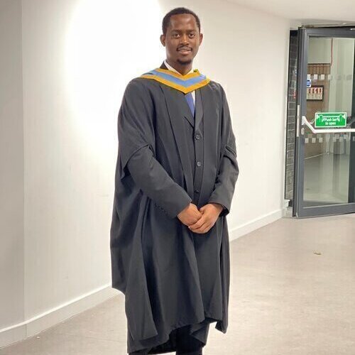 Diplomacy and International Security graduate Omar Samba