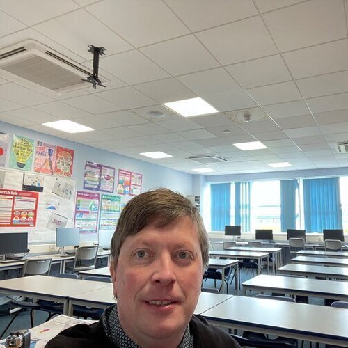 PGDE Business Education student Stuart Hutchinson