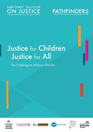Justice for Children paper front cover
