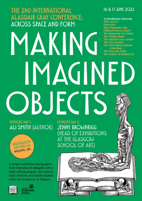 Making Imagined Objects event poster