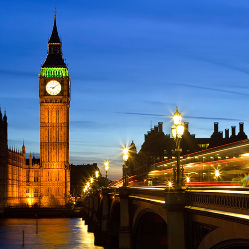 Big Ben at sunset