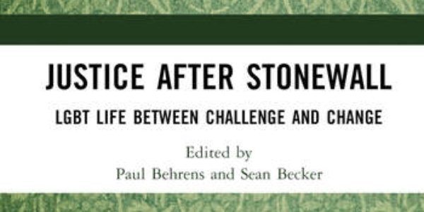 Cover of Justice After Stonewall book