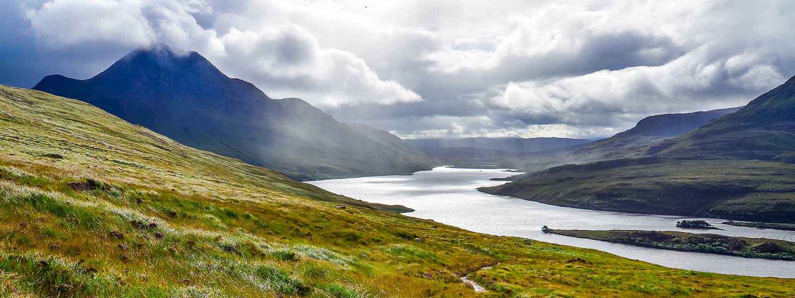 Water and hills in the Scottish Highlands