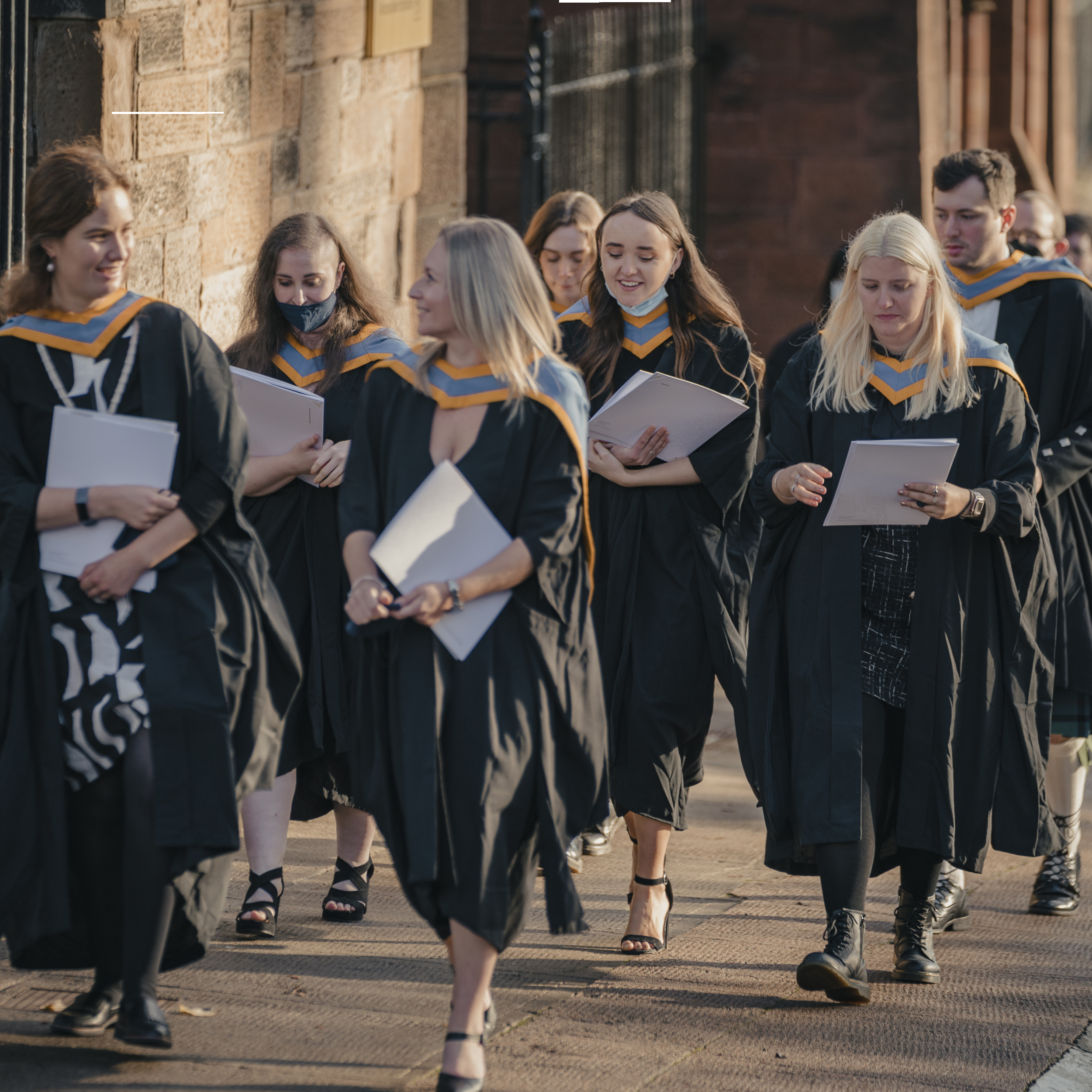 students graduating at strathclyde