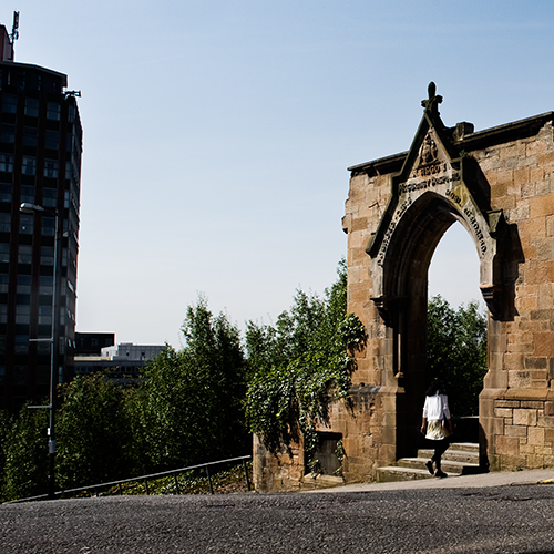 Strathclyde University grounds