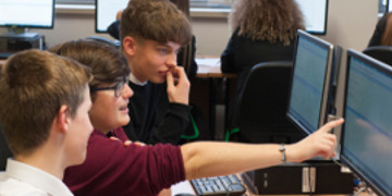 young students taking part in maths week