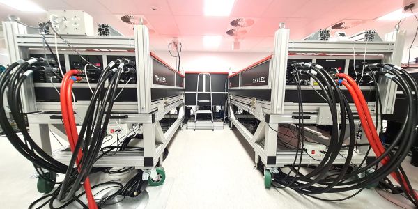 Lasers in clean room