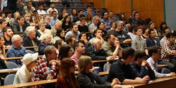 Students in a lecture hall