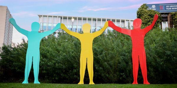 Hope Triptych sculpture