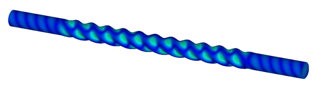 Animation of Helical Waveguide