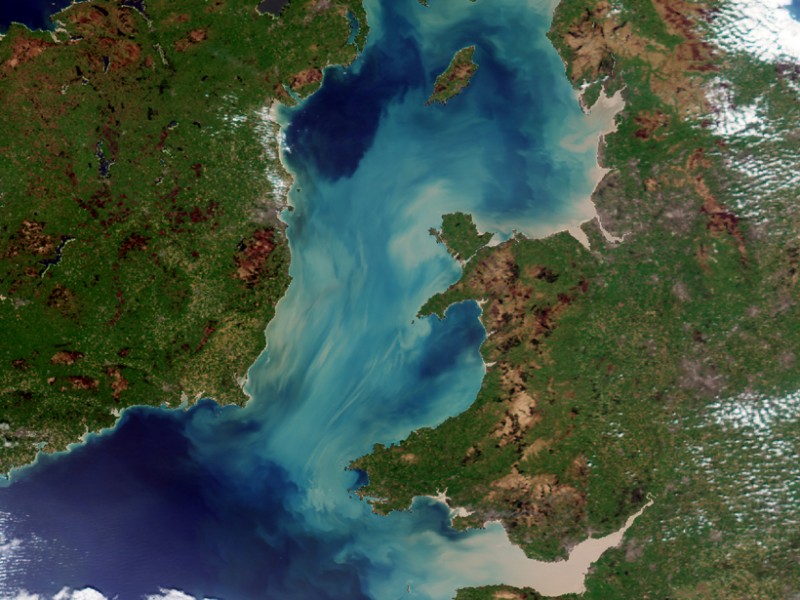 Image processed by the authors using MODIS Aqua data provided by NASA GSFC, Ocean Biology DAAC.