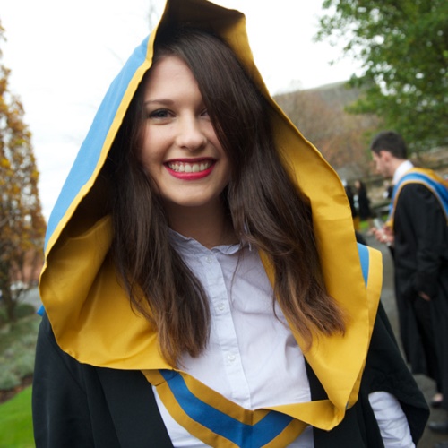 Psychology graduate Erin Dalziel