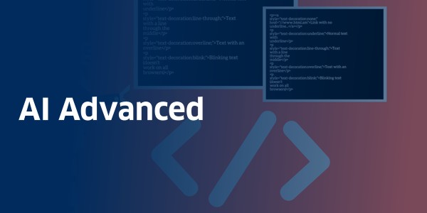 AI Advanced course