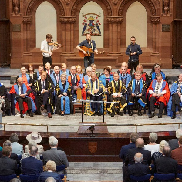Inaugural Ceremony for the conferment of the titles Emeritus Chancellor and Principal Inaugural Ceremony for the conferment of the titles Emeritus Chancellor and Principal