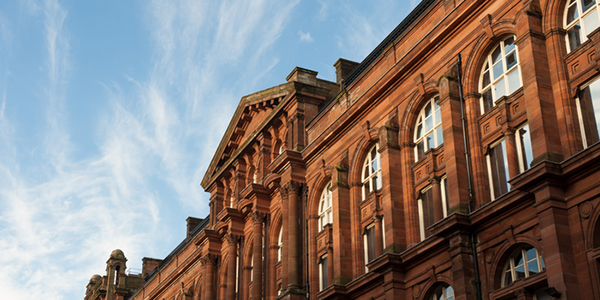 Royal College with a blue sky