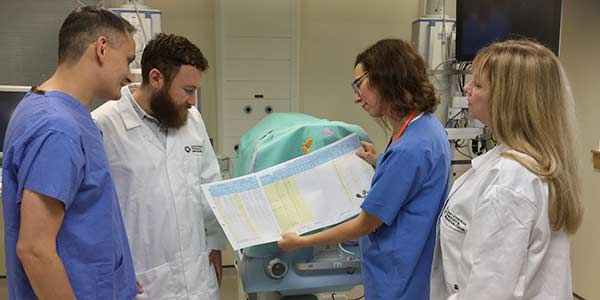 University of Strathclyde and Queen Elizabeth Hospital staff