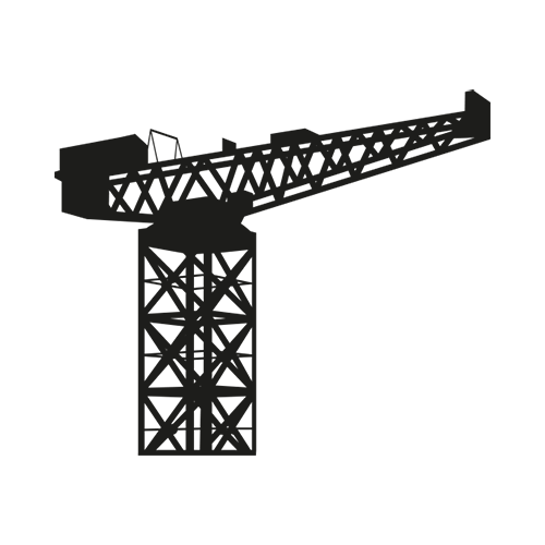Icon depicting Glasgow's Finnieston crane