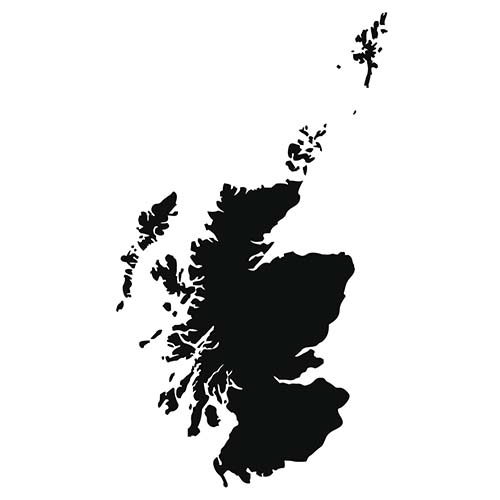 Map of Scotland