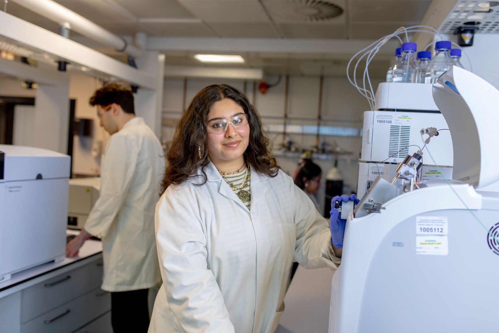 Girl Scientist in Lab
