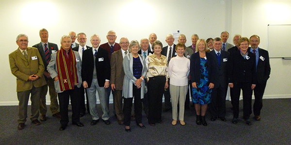 Participants at the 50th anniversary reunion of 1964 graduates of the Royal College, University of Strathclyde