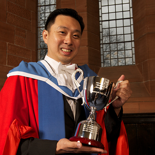 Guan Kiat Goh, winner of the 2015 Strathclyde People Award