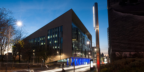 Technology & Innovation Centre in the evening