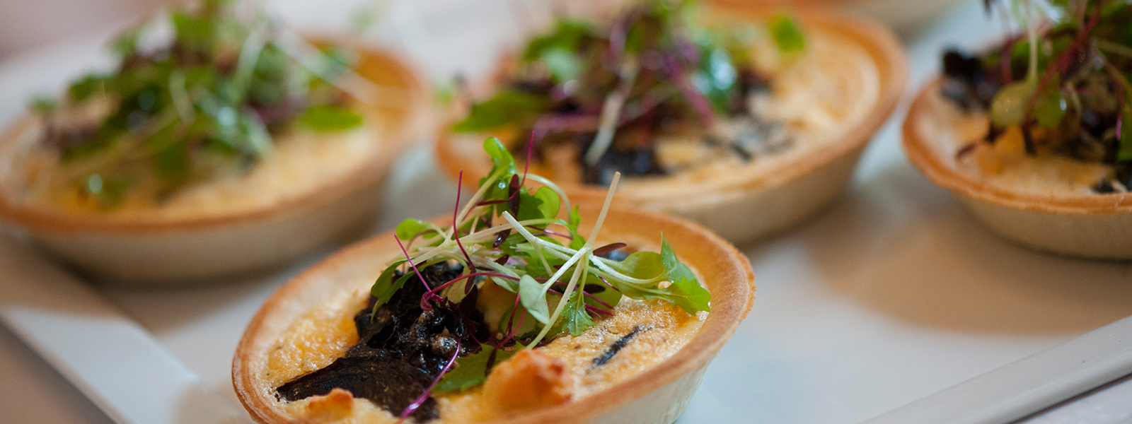 Goats Cheese and Onion Marmalade in Buttery Pastry Tart