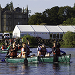 Charity Event, Canoe Challenge, Ross Priory. Photograph courtesy of Paul Brown Images. 