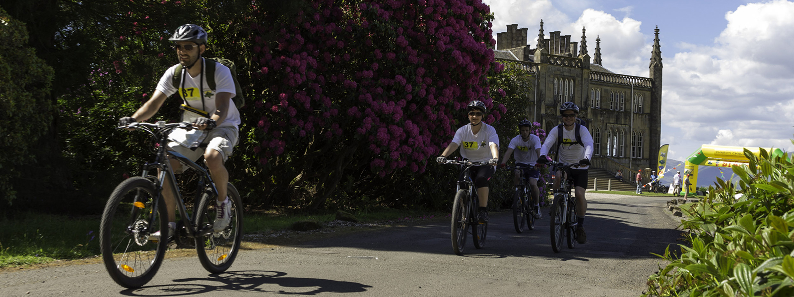 Charity Fundraiser, Triathlon, Ross Priory. Photograph courtesy of Paul Brown Images. 