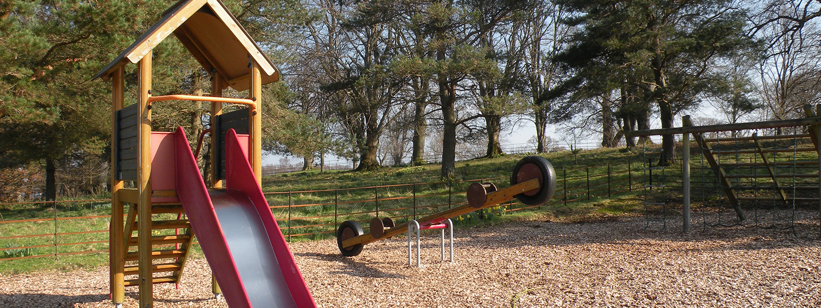 Children's play park at Ross Priory