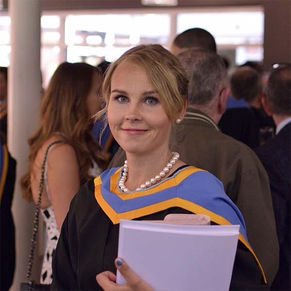 Henni-Karoliina Ropponsen, chemistry graduate