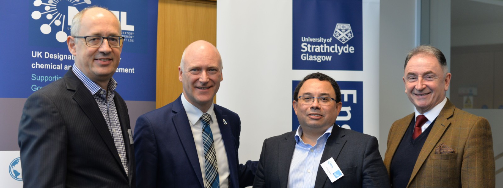 Delegates at launch of Centre for Advanced Measurement Research & Health Translations, University of Strathclyde