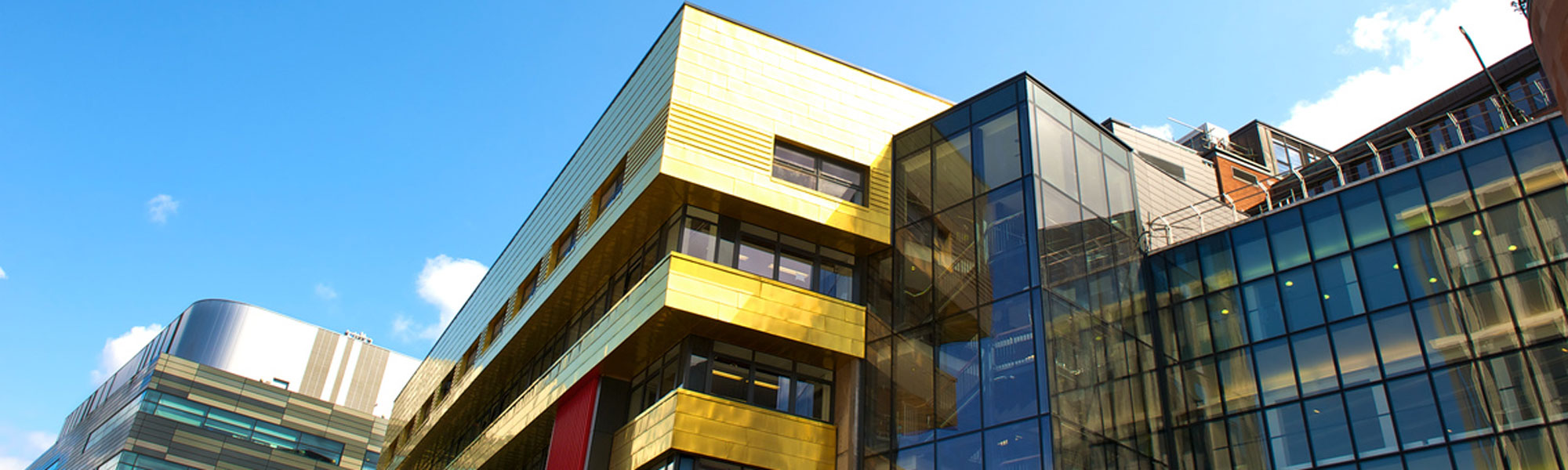 An external view of the new Strathclyde Business School building
